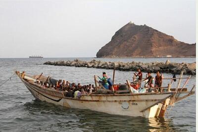 ۳۸ کشته بر اثر غرق شدن قایق مهاجران در سواحل یمن