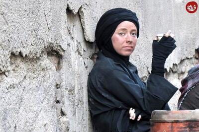 تصویر جدیدی از بازیگر زن داعشی پایتخت/ عکس