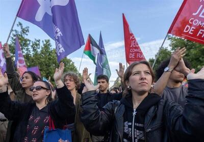 تجمعات گسترده ضد راست افراطی در فرانسه
