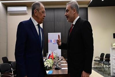 رایزنی وزرای خارجه ترکیه و روسیه درباره تحولات غزه و قفقاز جنوبی