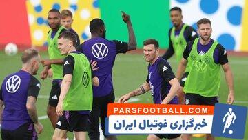 عکس| بزن بزن در اردوی آلمان‌ها! - پارس فوتبال | خبرگزاری فوتبال ایران | ParsFootball