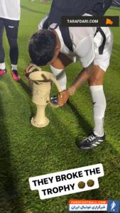 شکسته شدن جام قهرمانی تورنمنت فوتبال هفت نفره در کشور آمریکا - پارس فوتبال | خبرگزاری فوتبال ایران | ParsFootball