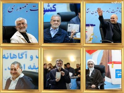تصاویری جالب از کاندیدا‌های انتخابات در زمان جنگ | رویداد24