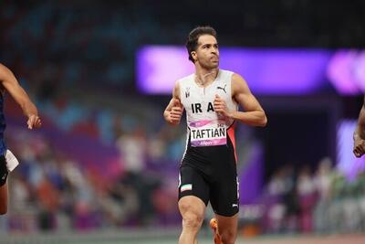 سریع‌ترین مرد ایران در فرانسه قهرمان شد