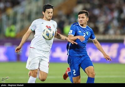 دیدار تیم های فوتبال ایران و ازبکستان- عکس خبری تسنیم | Tasnim