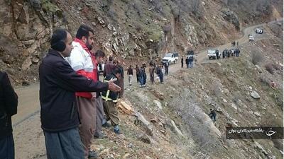 ۶ مصدوم بر اثر سقوط خودرو به دره در سردشت