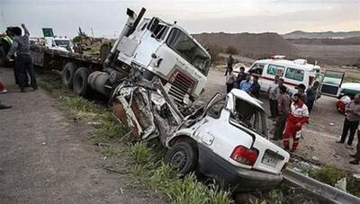 ۵ کشته در تصادف پراید در جاده چوپانان به اردکان یزد