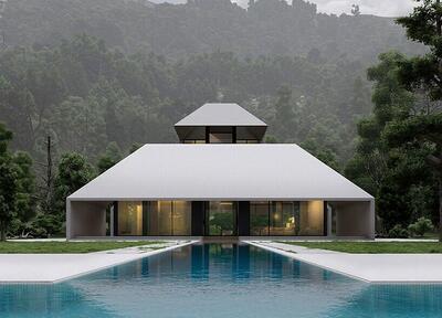 ویلای گیلک؛ معماری مدرن و خلاقانه در دل جنگل‌های هیرکانی (+عکس)