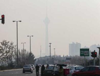 افزایش شاخص آلایندگی هوا در تهران