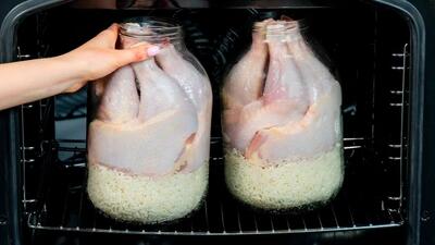 روش جدید پخت ران مرغ که دنیا را تسخیر می کند!