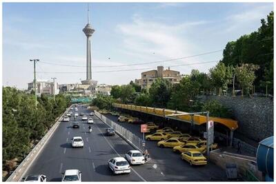 انسداد  یک میدان معروف در تهران به مدت یک سال