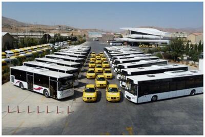 تهران نونوار شد/ رونمایی از ۱۰۰ دستگاه اتوبوس جدید