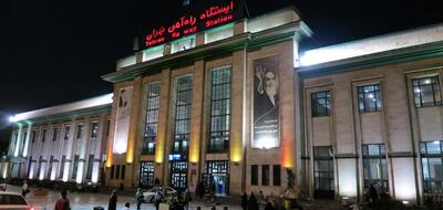 افتتاح اولین فاز تونل زیرزمینی ایستگاه راه‌آهن تهران