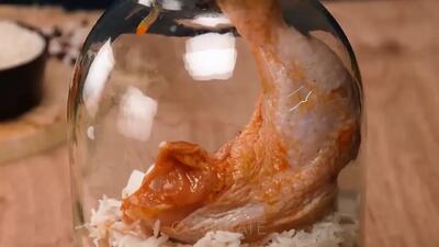 روش جدید پخت ران مرغ: طعمی فوق العاده و باورنکردنی! + ویدئو