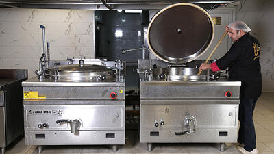 تجهیزات مدرن پخت در کیترینگ صنعتی طلوع