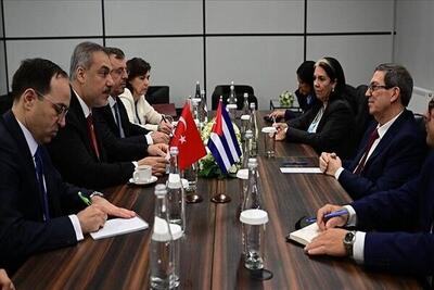 محور‌های دیدار وزرای خارجه کوبا و ترکیه