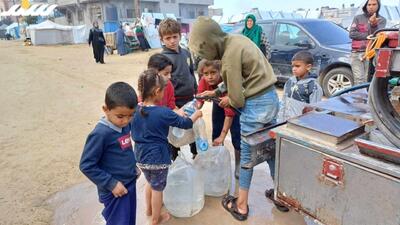 روایت عطش کودکان در غزه