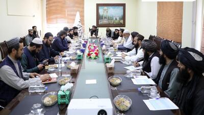 نشست کمیته اقتصادی طالبان