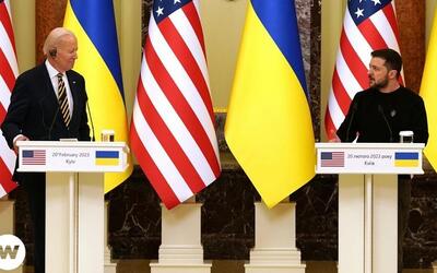 آمریکا و اوکراین توافقنامه امنیتی امضا می‌کنند