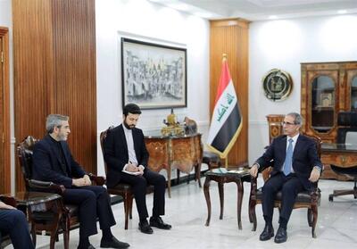 رایزنی علی باقری با رئیس شورای عالی قضایی عراق