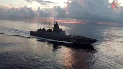 کشتی‌های جنگی و زیردریایی‌ اتمی روسیه در کوبا