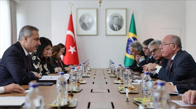 وزیر خارجه ترکیه موضع برزیل در قبال غزه را ستود
