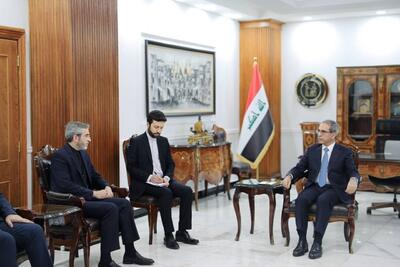 باقری با رییس شورای عالی قضائی عراق دیدار کرد