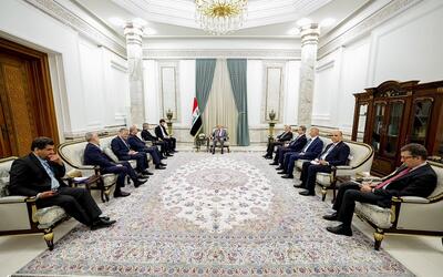 تاکید رئیس‌جمهوری عراق بر اهمیت همکاری با ایران در زمینه‌های اقتصاد، تجارت، گردشگری و انرژی | خبرگزاری بین المللی شفقنا