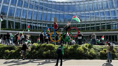 اعتراض سوئیسی‌ها به حضور اسرائیل در المپیک