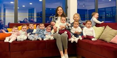 این زن 8 شوهر و 11 بچه دارد! + عکس
