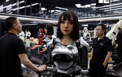 (ویدئو) شرکت چینی ربات‌های انسان‌نمای احساسی می‌سازد