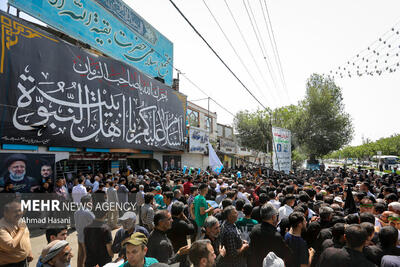 تصاویر: مراسم بدرقه کاروان پیاده مشهد به کربلا