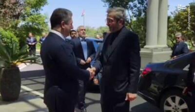 فیلم/ دیدار علی باقری با نخست وزیر اقلیم کردستان
