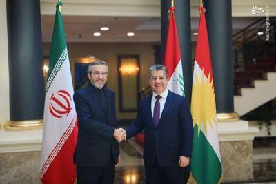 عکس/ دیدار علی باقری با نخست‌وزیر اقلیم کردستان