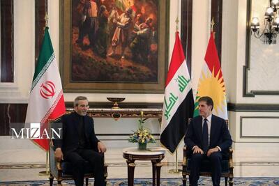 باقری با رئیس اقلیم کردستان ملاقات کرد