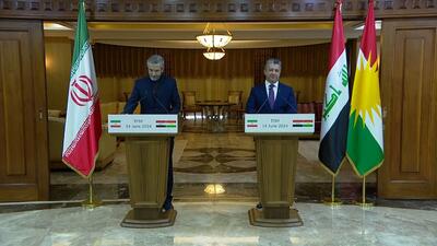باقری: برای از بین بردن موانع همکاری با اقلیم کردستان تلاش خواهیم کرد