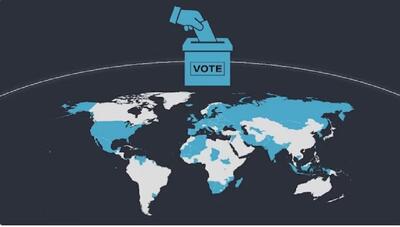 64 کشور در سال ۲۰۲۴ انتخابات برگزار می‌کنند