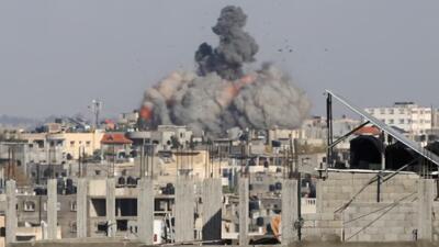 حماس از کشته شدن دو اسیر صهیونیست در حملات اسرائیل به رفح خبر داد
