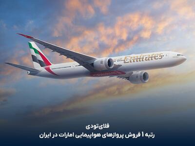 فلای‌تودی، برترین فروشنده پروازهای امارات در ایران شد - کاماپرس