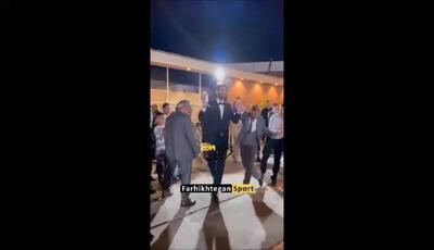 رقص علیرضا بیرانوند در جشن عروسی خواهرش