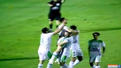 شوت دیدنی قنبری؛ گل اول آلومینیوم به مس رفسنجان - پارس فوتبال | خبرگزاری فوتبال ایران | ParsFootball