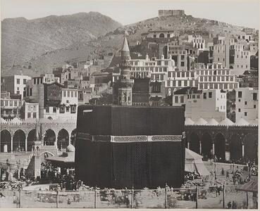 قدیمی‌ترین عکس موجود از مکه در قرن نوزدهم