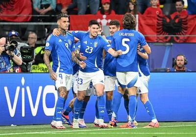 ایتالیا شوک زودهنگام آلبانی را جواب داد و نیمه اول را برد - تسنیم