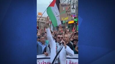 تظاهرات ادامه‌دار حمایت از فلسطین در مراکش + فیلم
