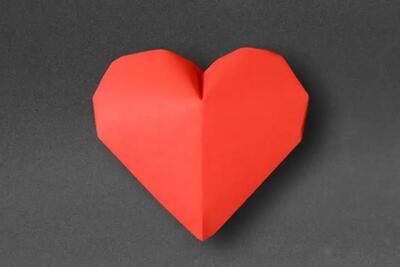 (ویدئو) آموزش اوریگامی قلب پاکتی «دوستت دارم» در ابعاد 20X20 سانتی متر