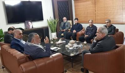 رئیس فدراسیون تیراندازی با استاندار مازندران دیدار کرد