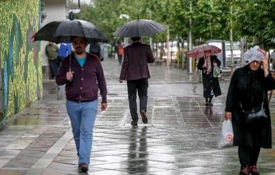 تداوم بارش‌های رگباری در بیشتر استان‌ها/ احتمال بارش‌های پراکنده در پایتخت