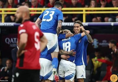 ایتالیا با پیروزی برابر آلبانی، یورو را آغاز کرد
