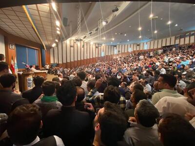(تصویر) روی خوش دانشگاه تهران به پزشکیان