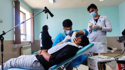ارائه بیش از ۸۰۰ خدمت در اردوی جهادی پزشکی و دندانپزشکی ابهر